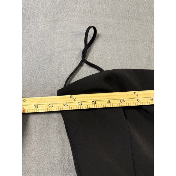 Gianni Bini Women's Strappy Black Dress Cocktail LBD Size 0 Formal - Picture 6 of 8